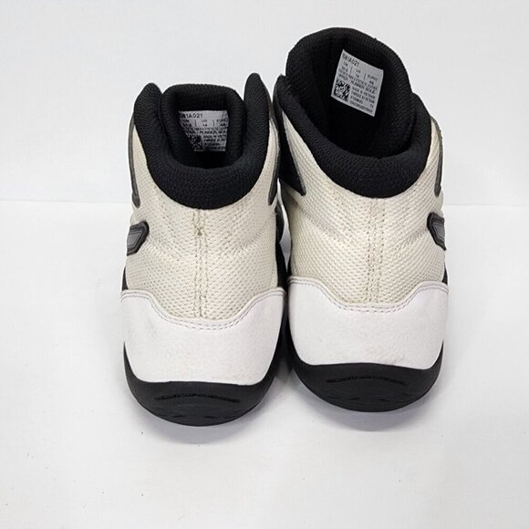 Asics Mens Matflex 6 Wrestling Shoes Black Silver White Size US 14 EUC 1081A021 - Picture 10 of 14